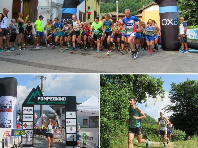 La Oxyburn Pompegnino Mountain Running incorona i nuovi campioni italiani Master